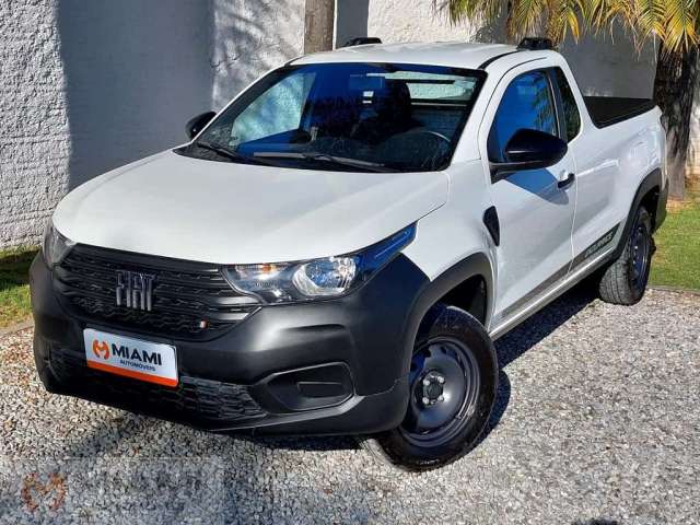 Fiat Strada Endurance 1.4  - Branca - 2021/2022