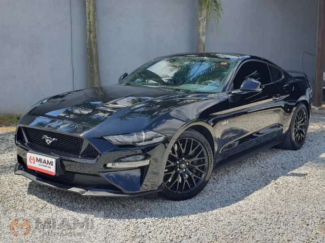 Ford Mustang GT Premium 5.0 V8 - Preta - 2018/2019