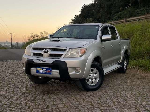 Toyota Hilux CD SRV D4-D 4x4 3.0 TDI Diesel Aut  - Prata - 2007/2007