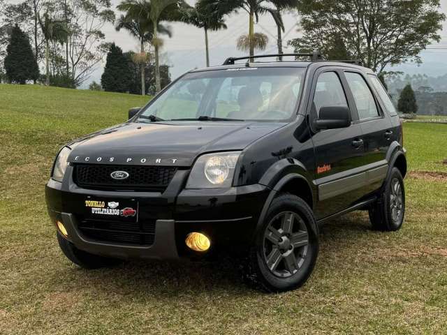 Ford EcoSport XLT FREESTYLE 1.6 Flex 8V 5p  - Preta - 2007/2007