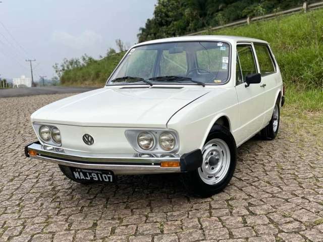 Volkswagen Brasília 1600 - 2 Carburador - Coleção - Branca - 1979/1979