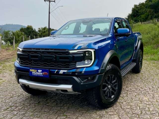 Ford Ranger Raptor 3.0 V6 Bi-Turbo 4WD AUT - Azul - 2024/2024