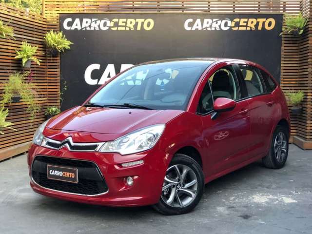 Citroën C3 Tendance 1.6 Start   Aut. 2015 Flex   C/ Teto Zenith  Ac/Trocas