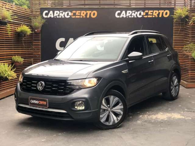 VW - VolksWagen T-Cross Comfortline 1.0 TSI Flex Aut. 2020   ótimo estado de Conservação