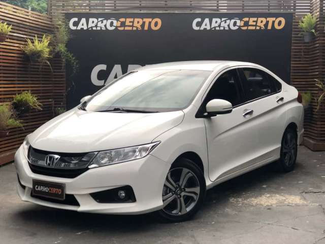 Honda CITY Sedan EXL 1.5  Aut. 2015 Flex   Excelente em segurança e conforto