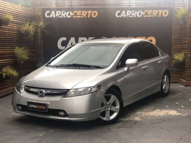 Honda Civic Sedan LXS 1.8 Aut. 2008 Flex   Este não vai durar