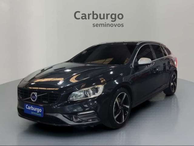 Volvo V60 2.0 T5 R DESIGN DYNAMIC 16V TURBO GASOLINA 4P AUTOMATIZADO