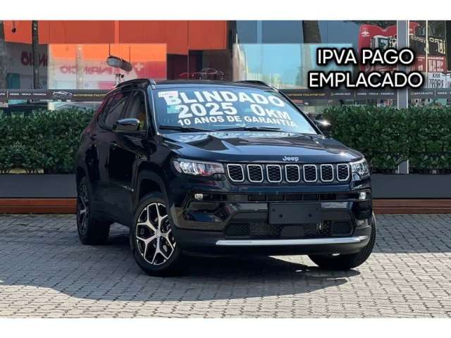 Jeep Compass 2025 1.3 t270 turbo flex longitude at6