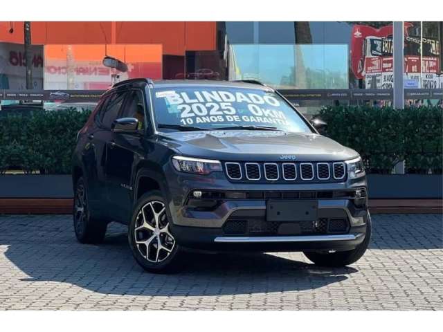 Jeep Compass 2025 1.3 t270 turbo flex longitude at6