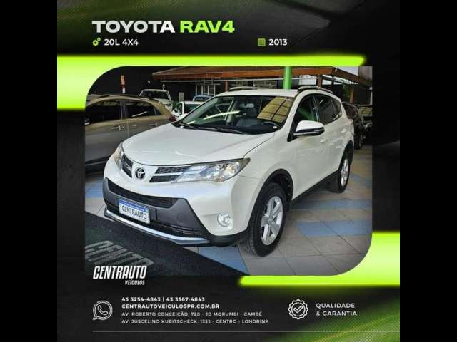 TOYOTA RAV4 20L 4X4 2013