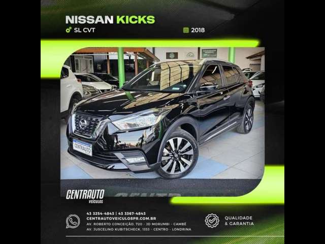 NISSAN KICKS SL CVT 2018