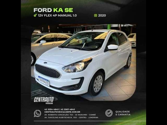 FORD KA 1.0 SE 12V FLEX 4P MANUAL 2020