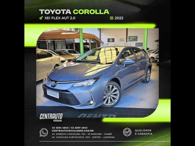 TOYOTA COROLLA 2.0 XEI 16V FLEX 4P AUTOMATICO 2022