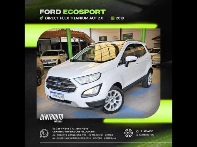 FORD ECOSPORT 2.0 DIRECT FLEX TITANIUM AUT 2019