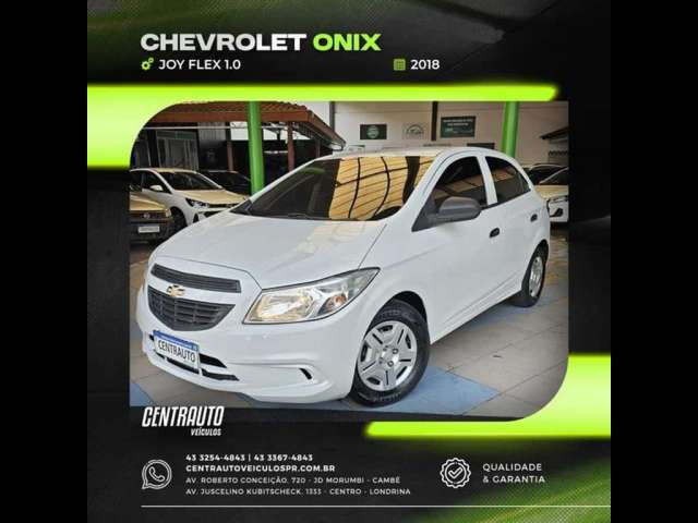 CHEVROLET ONIX 1.0 JOY 8V FLEX 4P MANUAL 2018