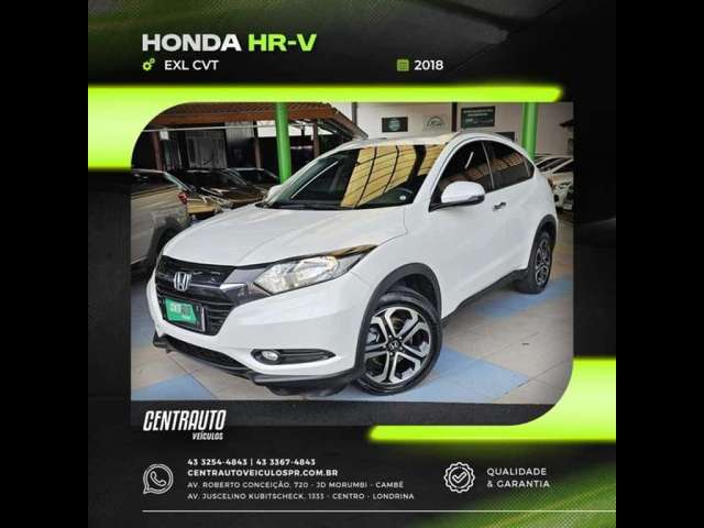 HONDA HR-V EXL CVT 2018