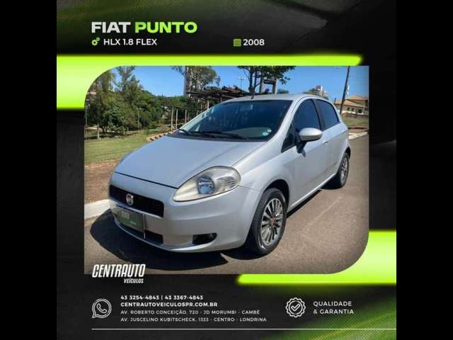 FIAT PUNTO HLX 1.8 8V 4P 2008