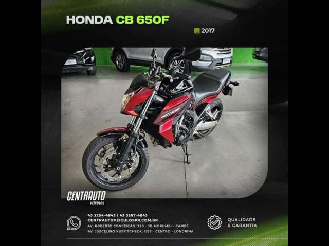 HONDA CB 650F 2017