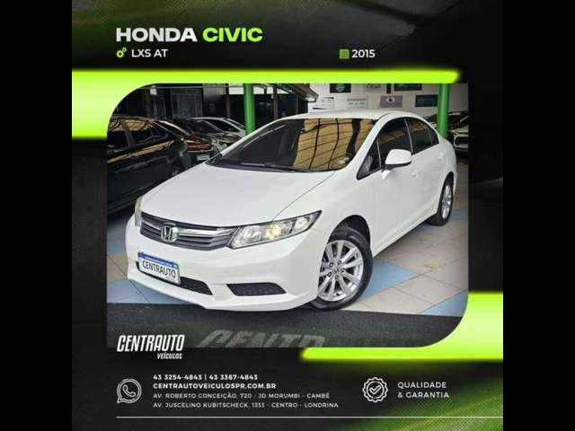 HONDA CIVIC LXS AT 2015