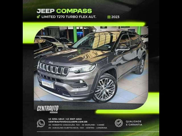 JEEP COMPASS LIMITED T270 TURBO FLEX AUT. 2023