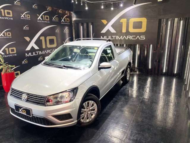 Volkswagen Saveiro TRENDLINE CS - Prata - 2018/2019