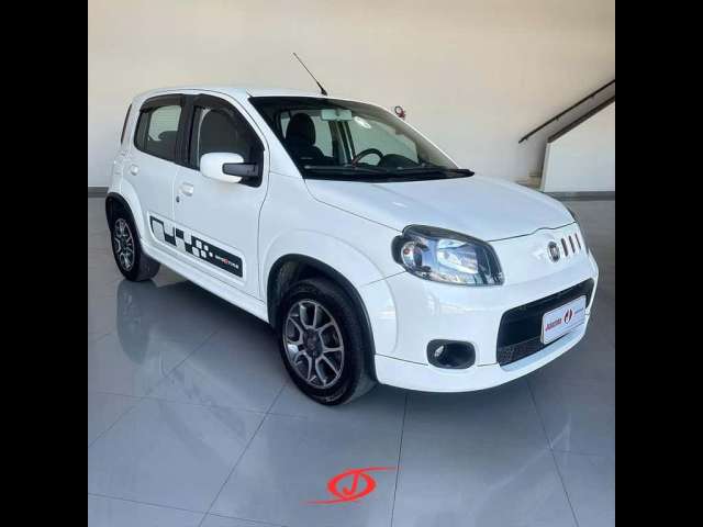 Fiat Uno SPORTING 1.4 EVO Fire Flex 8V 4p  - Branca - 2011/2012