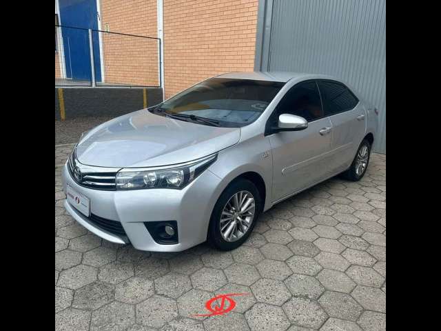 Toyota Corolla XEi 2.0 Flex 16V Aut.  - Prata - 2014/2015