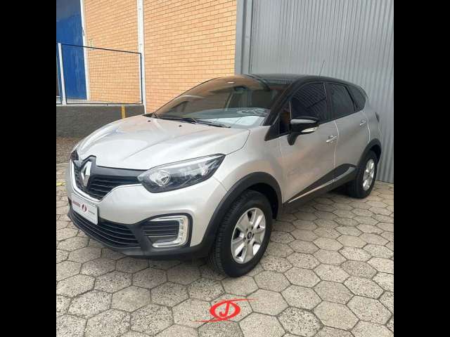 Renault Captur Life 1.6 16V Flex 5p Aut.  - Prata - 2020/2021