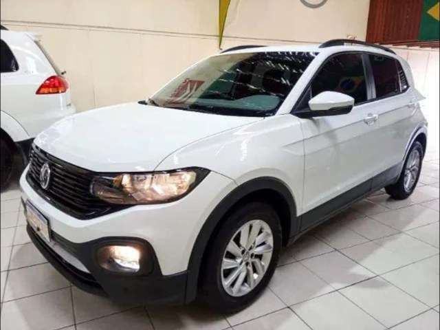 Volkswagen T-Cross VW T-Cross TSI 200 1.0 Turbo Flex  2019/2020 Automática - Branca - 2019/2020