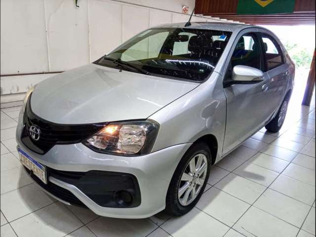 Toyota Etios Toyota Etios X Plus Sedan 1.5 Flex 2018/2019 Manual - Prata - 2018/2019