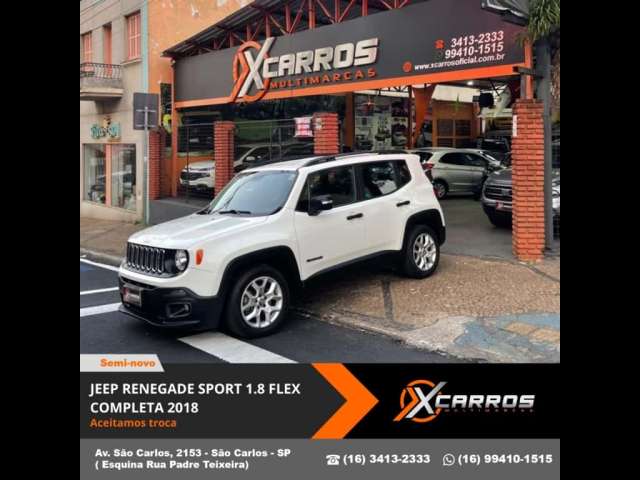 JEEP RENEGADE 1.8 16V FLEX SPORT 4P AUTOMÁTICO