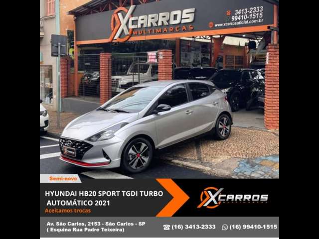 Hyundai HB20 1.0 TGDI FLEX SPORT AUTOMÁTICO