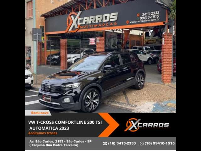 Volkswagen T-CROSS 1.0 200 TSI TOTAL FLEX COMFORTLINE AUTOMÁTICO