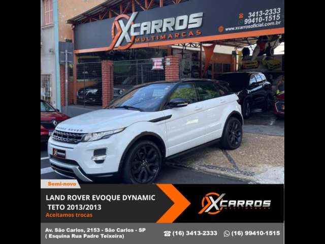 Land Rover RANGE ROVER EVOQUE 2.0 DYNAMIC 4WD 16V GASOLINA 4P AUTOMÁTICO