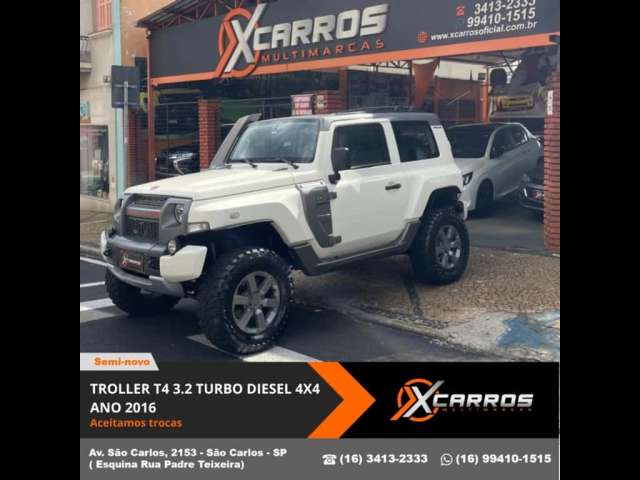 Troller T4 3.2 XLT 4X4 20V TURBO INTERCOOLER DIESEL 2P MANUAL