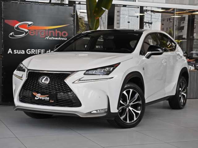 Lexus Nx 200t 2017 2.0 f-sport 4x4 16v turbo gasolina 4p automático