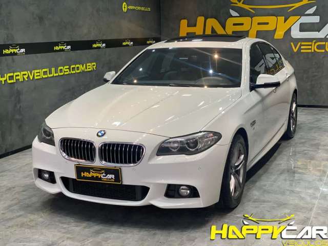 BMW 528 i  M Sport 2.0 Turbo 16V 245cv 4p - Branca - 2014/2015