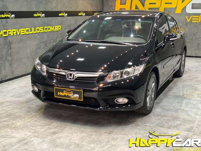 Honda Civic LXR 2.0 (Aut.) - Preta - 2014/2014