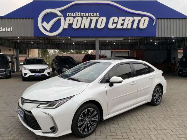 Toyota Corolla ALTIS/A.Premiu. 2.0 Flex 16V Aut  - Branca - 2021/2022