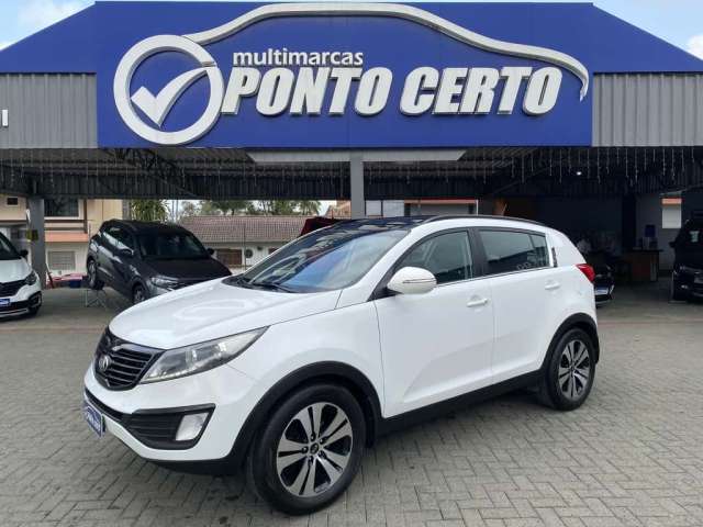 Kia Sportage EX 2.0 16V/ 2.0 16V Flex Aut.  - Branca - 2013/2014