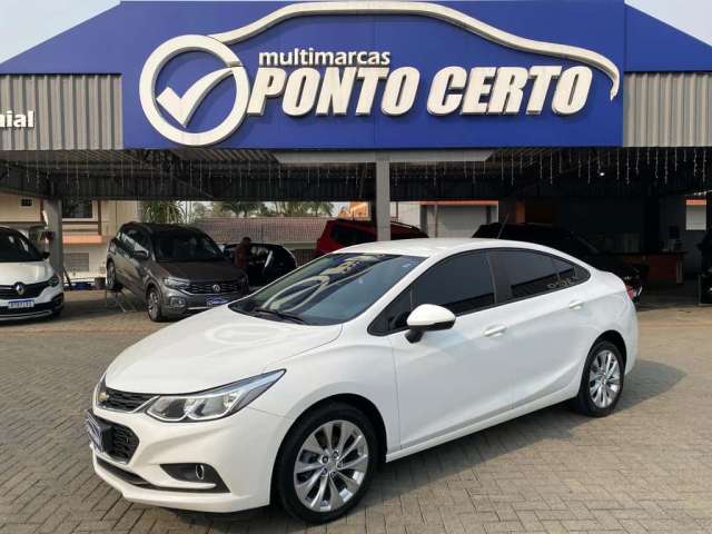 Chevrolet Cruze LT 1.4 16V Turbo Flex 4p Aut.  - Branca - 2018/2019