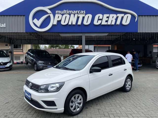 Volkswagen Gol (novo) 1.0 Mi Total Flex 8V 4p  - Branca - 2020/2021