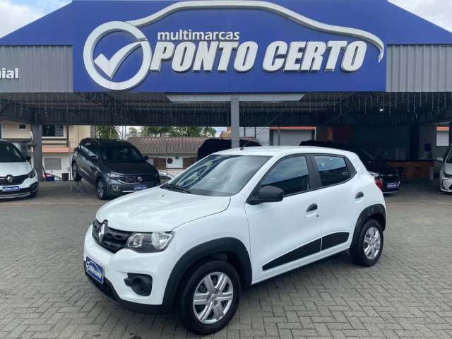 Renault Kwid Zen 1.0 Flex 12V 5p Mec.  - Branca - 2021/2022