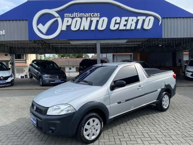 Fiat Strada Working HARD 1.4 Fire Flex 8V CS  - Prata - 2016/2017