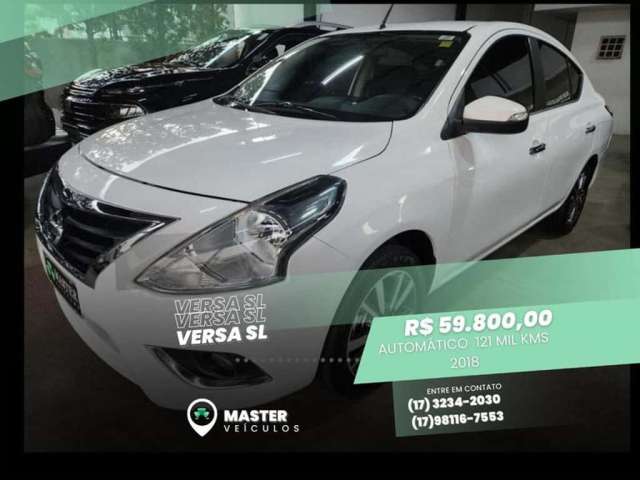 Nissan Versa SL 2018 Completo