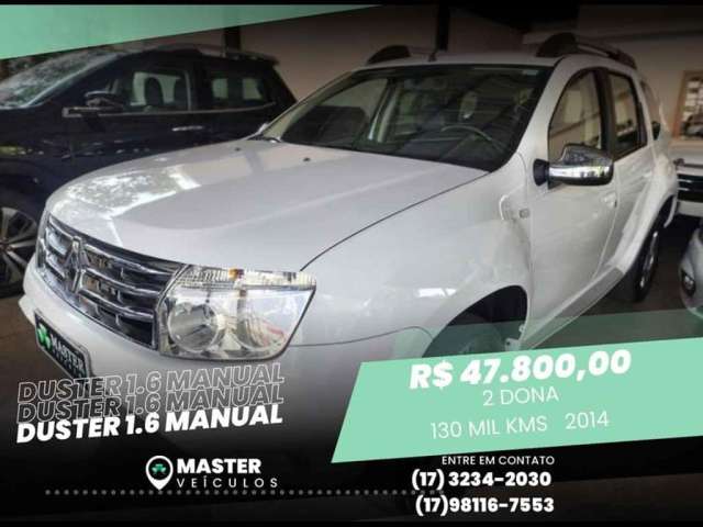 Renault Duster 1.6 Flex 2014 Suv Branca