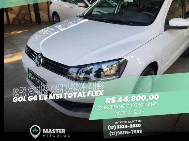 Gol G6 1.6 MSI Total Flex Comfortiline 4 Portas Manual