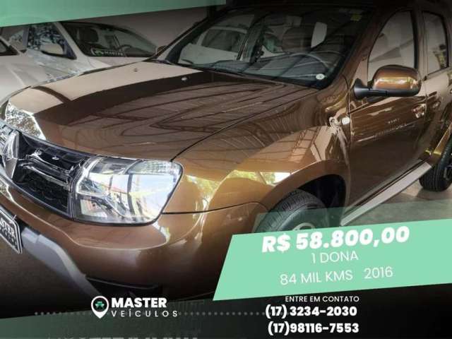 Duster 2.0 Automática Flex 2016 Única Dona