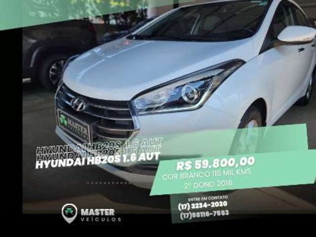 HYUNDAI HYUNDAHB20S 1.6A PREM 2016