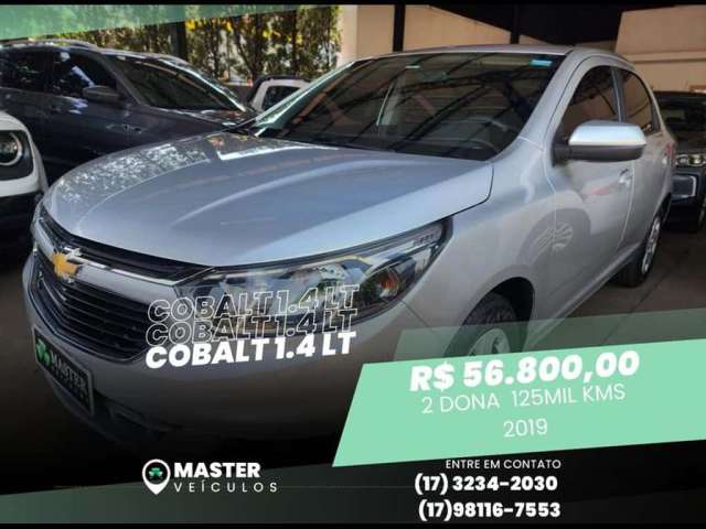 Cobalt 1.4 LT Flex 2019 Completo em Rio Preto